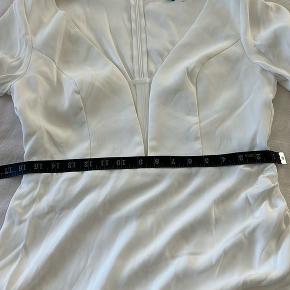 DAMAGED Romance for the Ages White Long Sleeve Maxi Dress - Picture 12 of 12